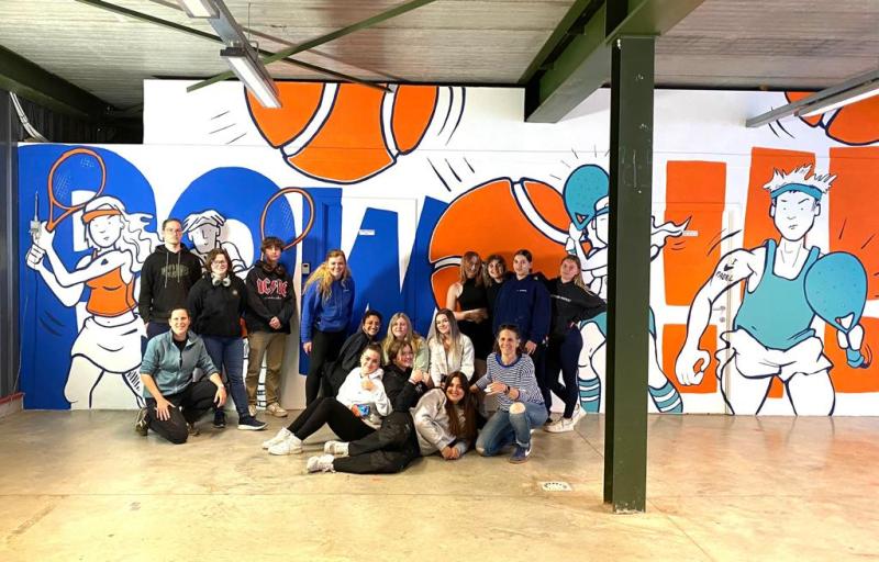 Muurschilderingen NTC